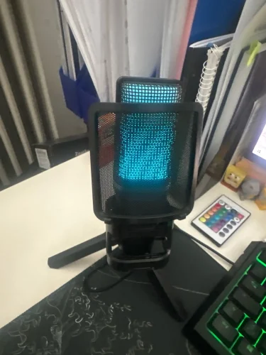 Zealsound RGB USB Condenser Gaming Microphone Computer Professional photo review