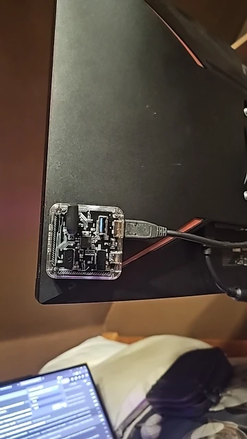 ORICO Transparent Usb C Hub 4 Port Expansion photo review