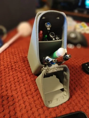 Foldable Silicone Pen Holder-Large Capacity Expandable Pencil Cup photo review