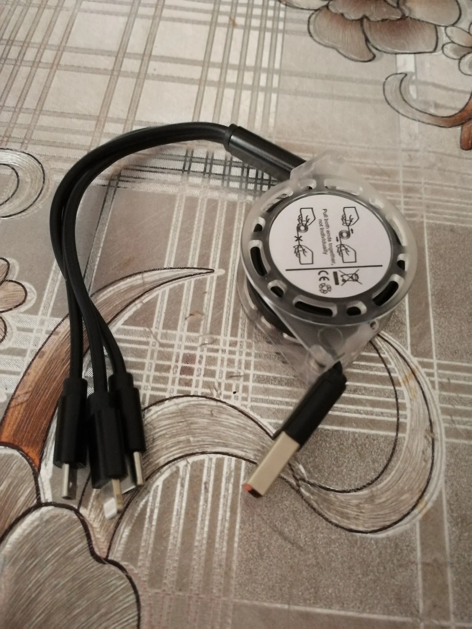 3 in 1 USB Fast Charging Cable Mobile photo review