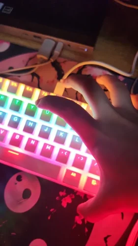 MUCAI MKA610 USB Mini Mechanical Gaming Wired Keyboard photo review