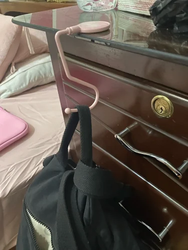 1 Pcs Cute Morandi Bag Hook Heavy Table photo review