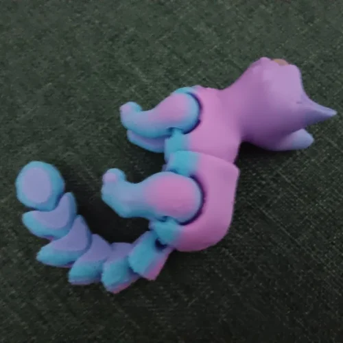 12/16cm 3D Printed Articulated Cute Cats Figurine Miniature photo review