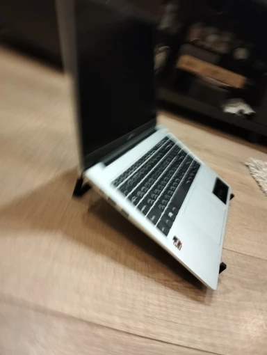 Laptop Stand For Macbook Folding Adjustable Aluminum Computer photo review