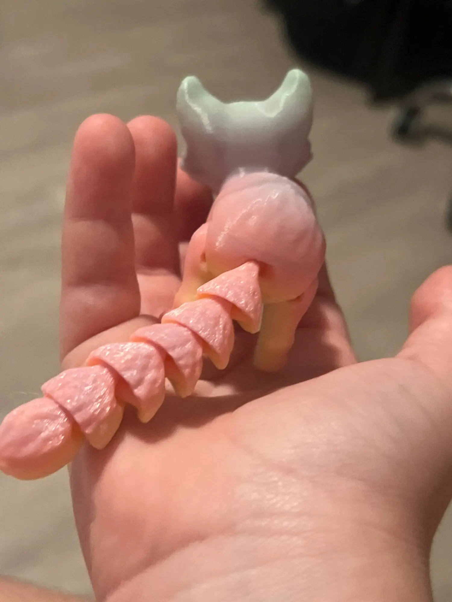 12/16cm 3D Printed Articulated Cute Cats Figurine Miniature photo review