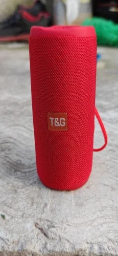 T&G TG365 Portable Bluetooth Speaker Dual Bass LED photo review