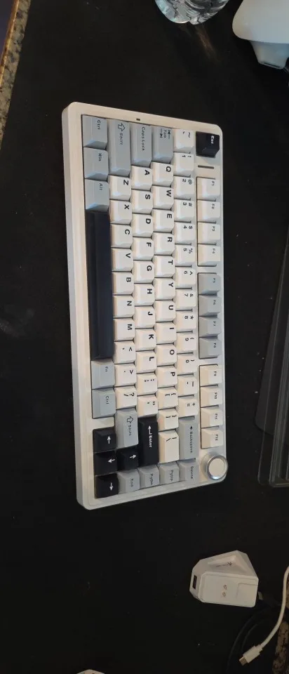 AULA F75 2.4G Wireless/Bluetooth/Wired Gaming Mechanical Keyboard RGB photo review