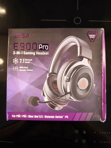 EKSA E900 Pro Upgraded Gaming Headset Gamer 7.1 photo review