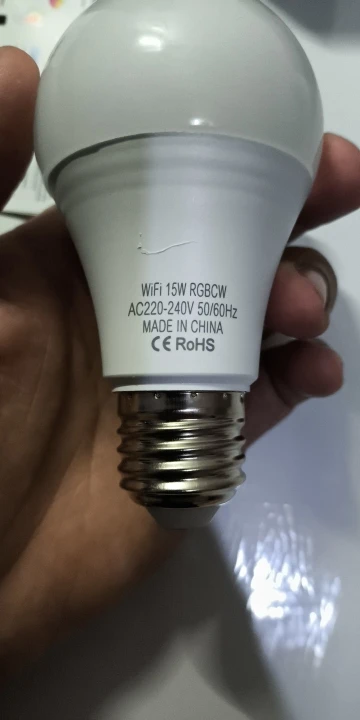 Tuya E27 Led Lamp App Control Bluetooth /WiFi photo review