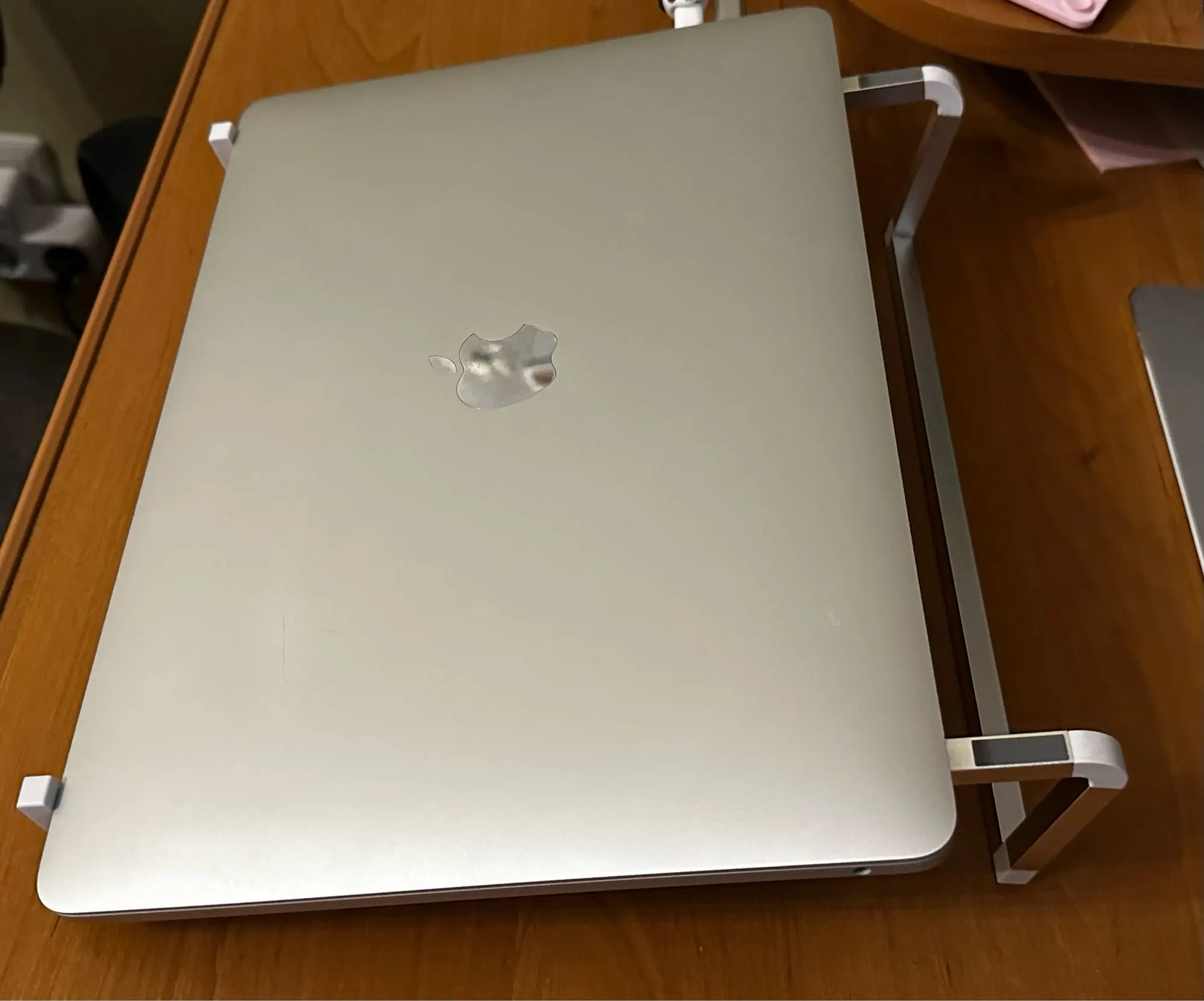 Laptop Stand For Macbook Folding Adjustable Aluminum Computer photo review