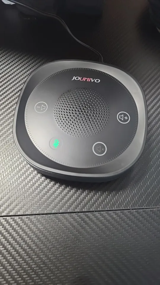 USB Conference Speaker Microphone Wired Touch Key Omni photo review