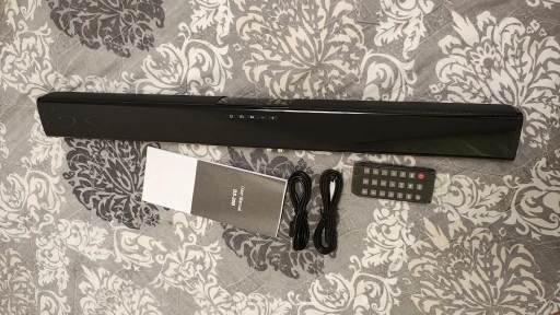 Portable Super Powerful Sound Bar Wireless Bluetooth Speaker photo review