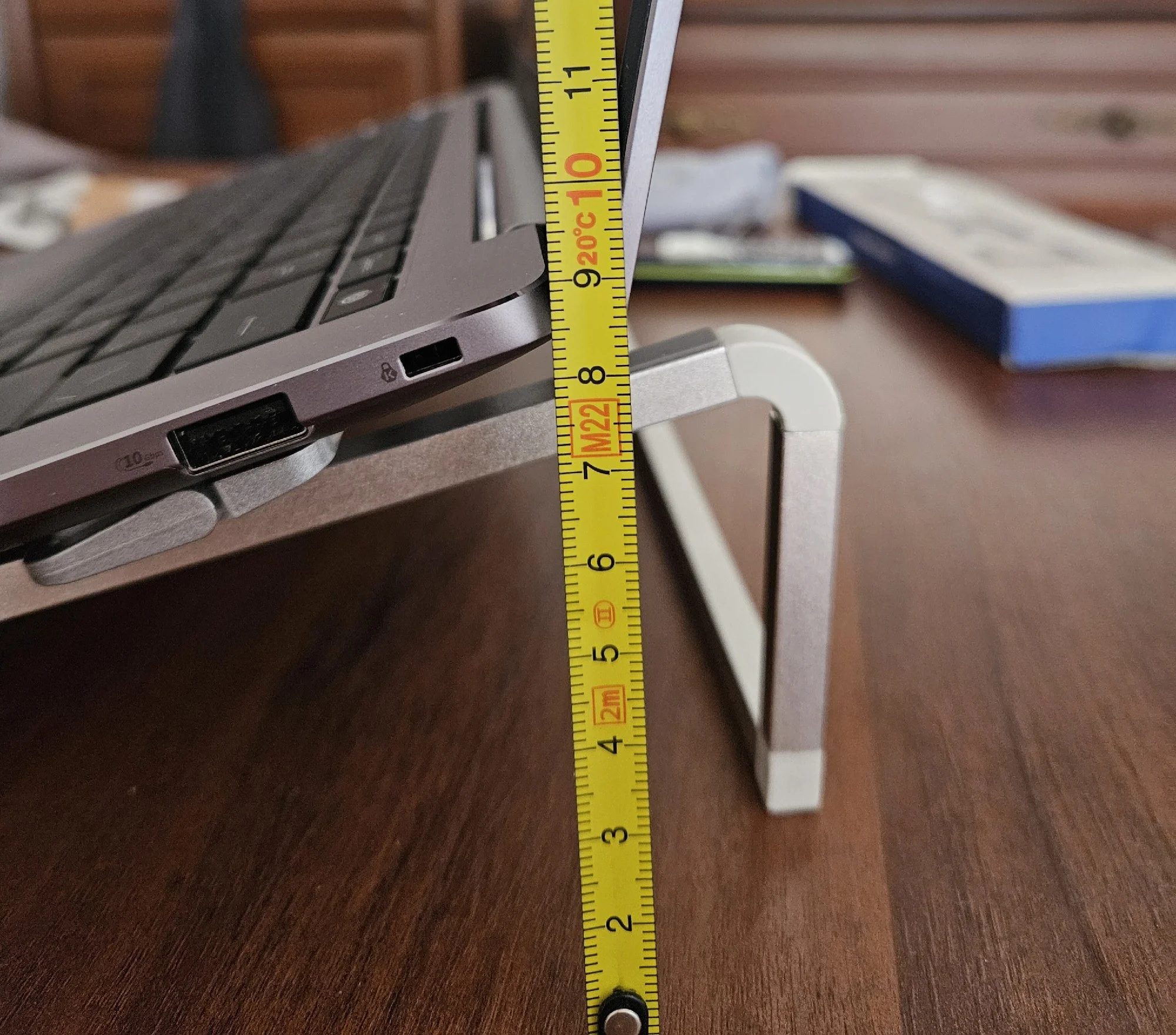 Laptop Stand For Macbook Folding Adjustable Aluminum Computer photo review