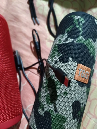 T&G TG365 Portable Bluetooth Speaker Dual Bass LED photo review