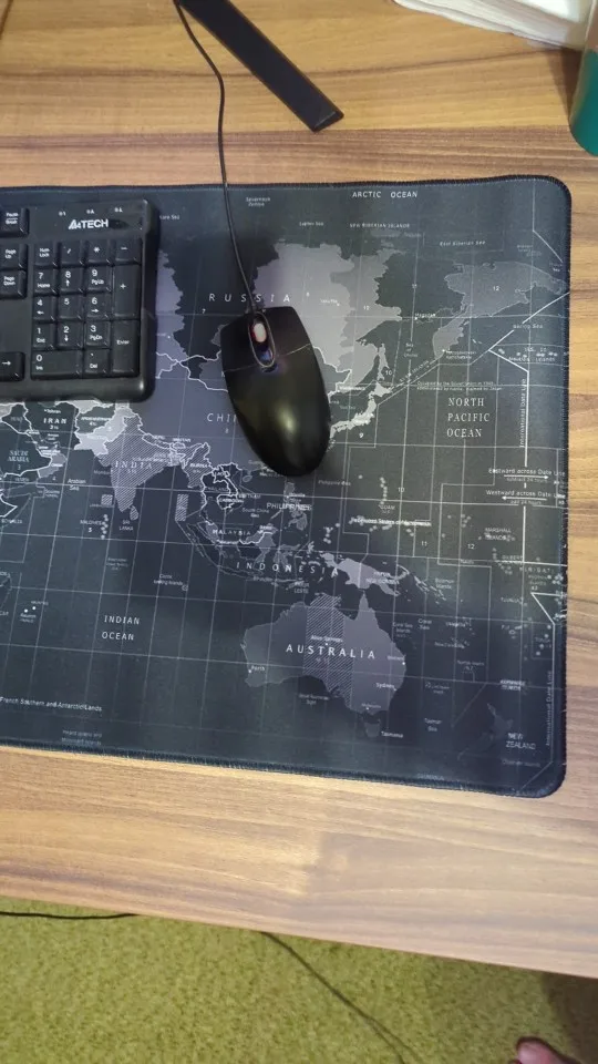 Map Mouse Pad Large Map Desk Mat Protector photo review