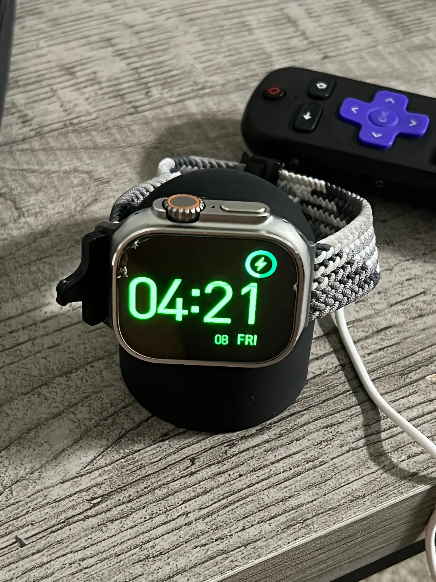 Alarm Clock Wireless Chargers Pad Phone Bedroom Lamp photo review