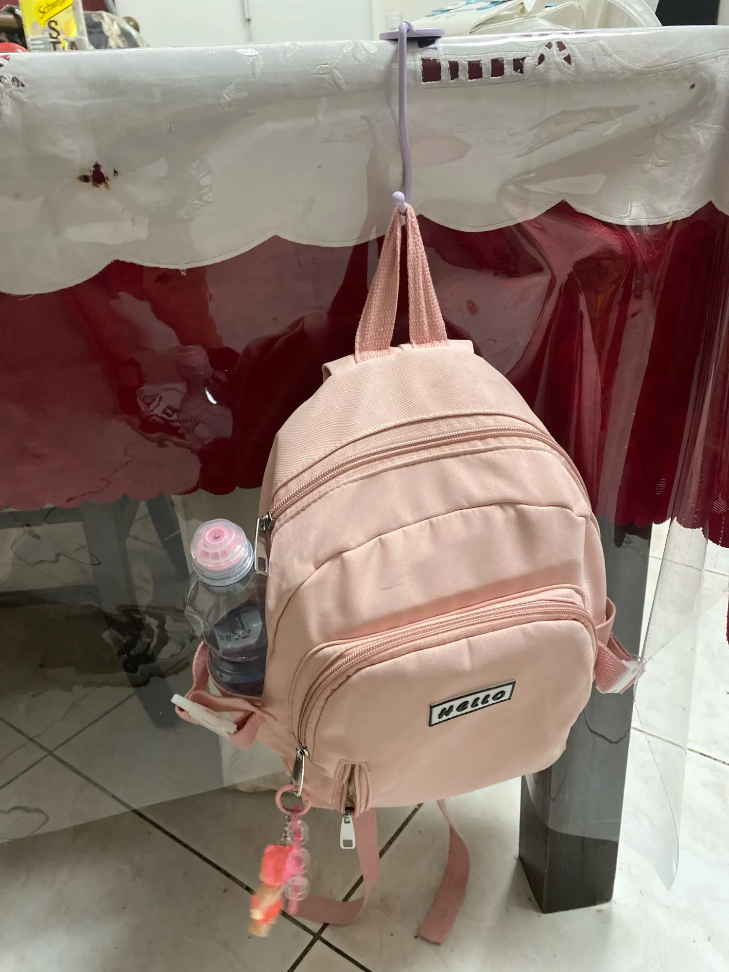 1 Pcs Cute Morandi Bag Hook Heavy Table photo review