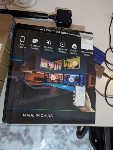 Tuya Smart WiFi Bluetooth LED Ceiling Light AC85-265V photo review