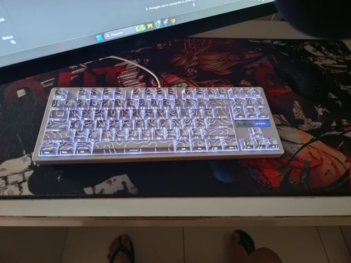 Raven68 Hot Swappable Wired Magnetic Axis Mechanical Keyboard photo review