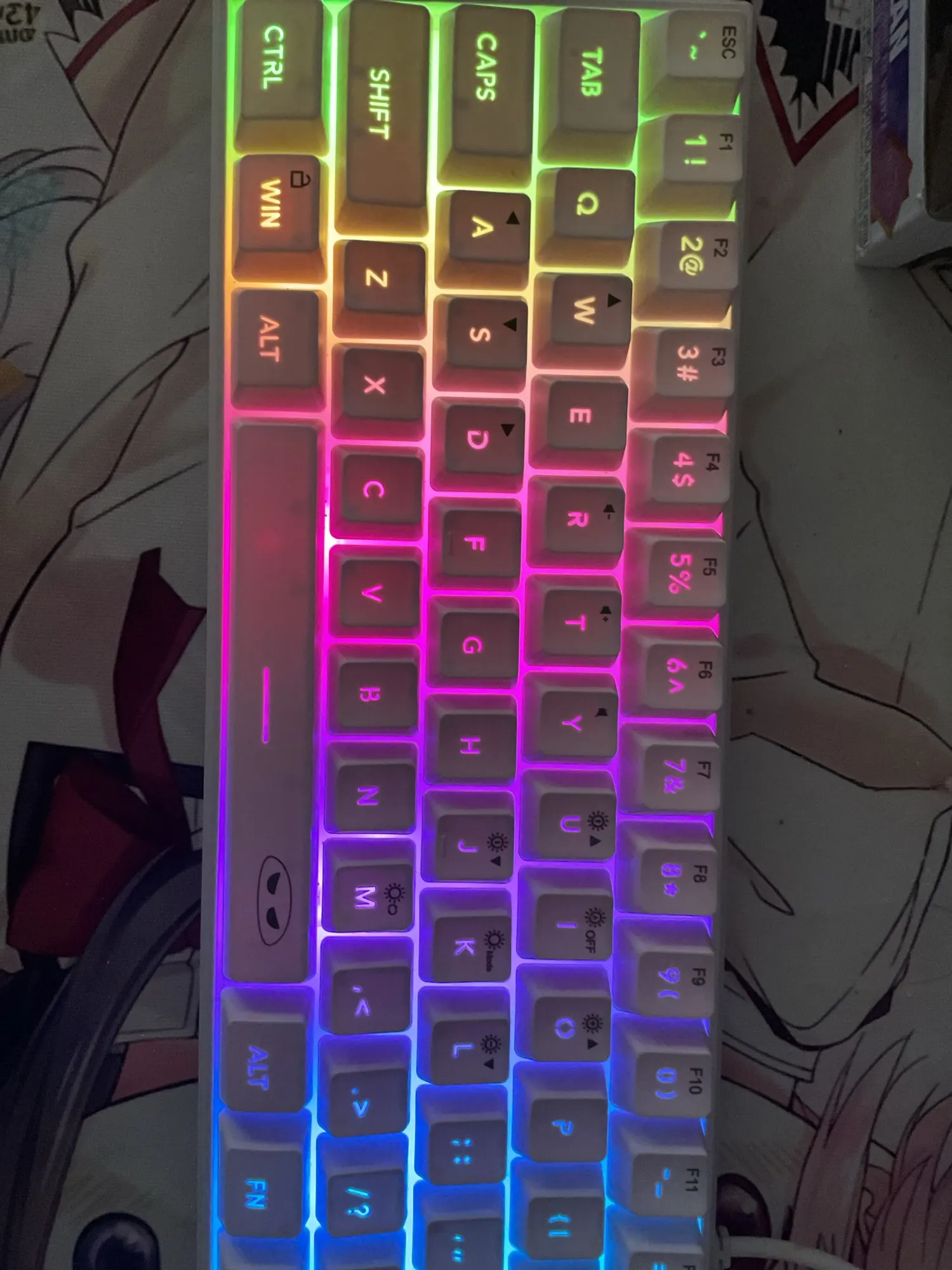 MageGee Mini 60% Gaming Keyboard, RGB Backlit 61 photo review
