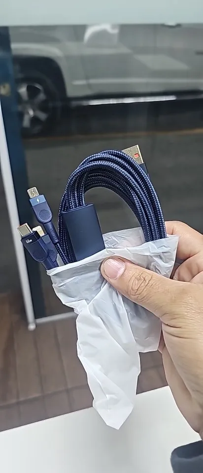 Essager 6A 66W 3 in 1 USB C photo review