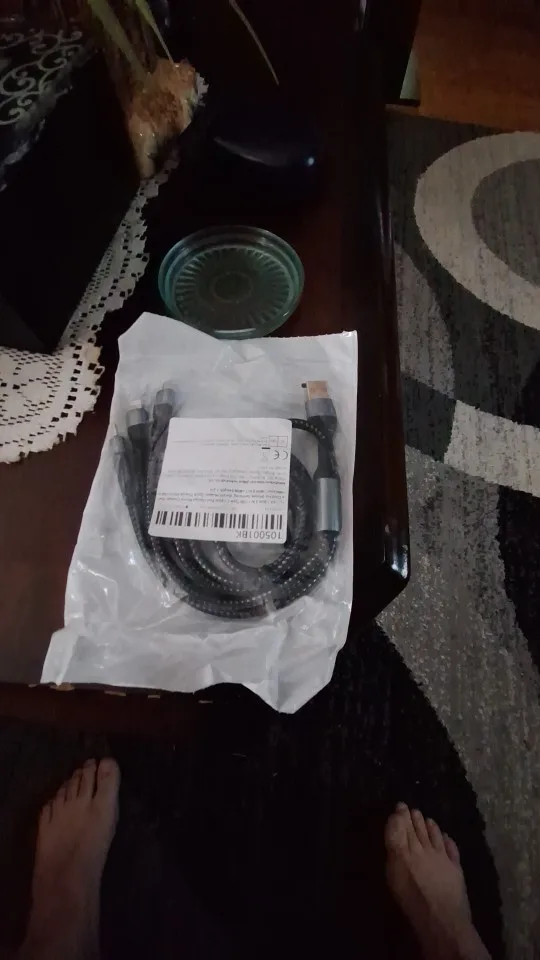 120W 3-in-1 USB Fast Charging Cable For iPhone photo review