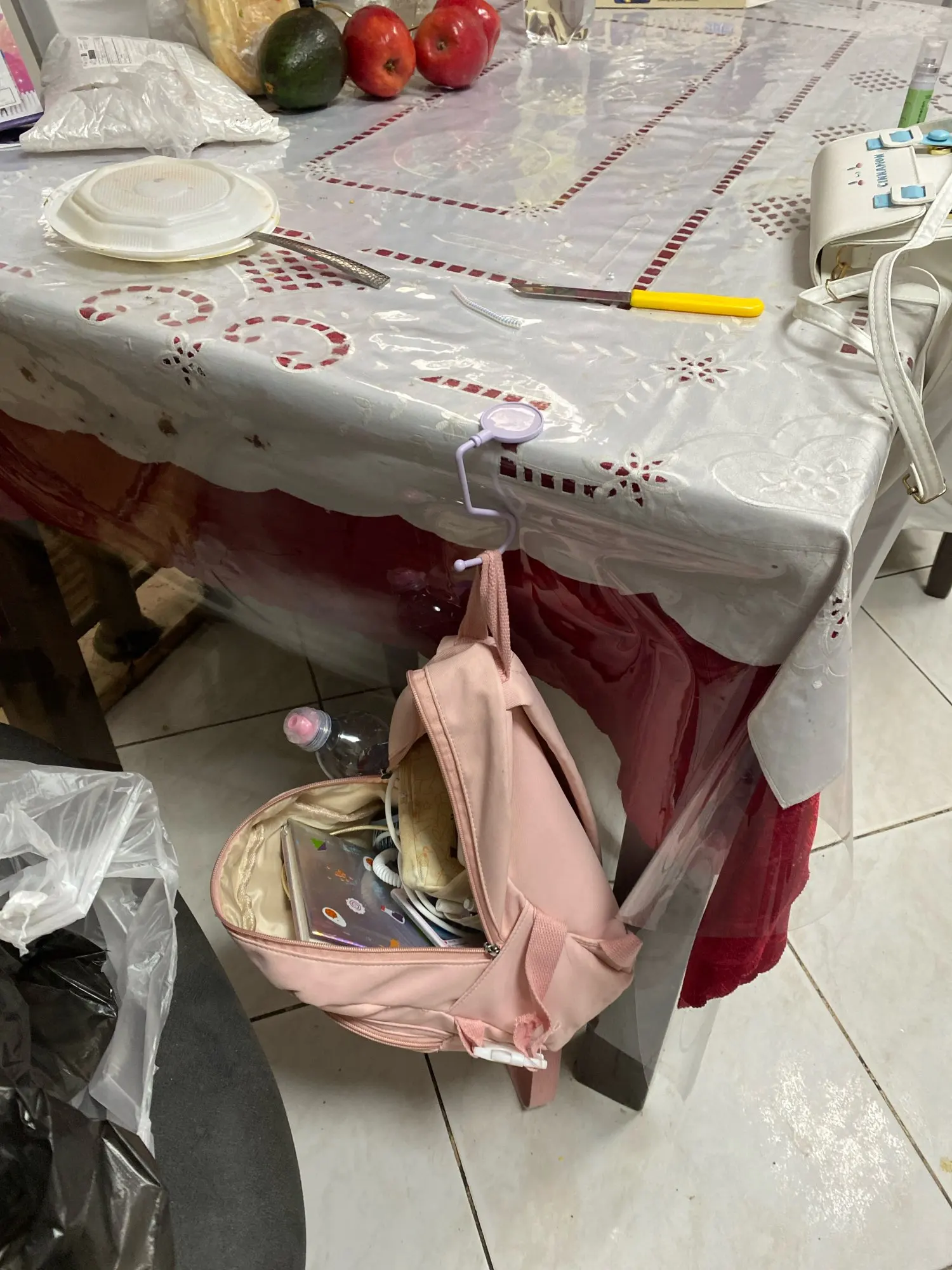 1 Pcs Cute Morandi Bag Hook Heavy Table photo review