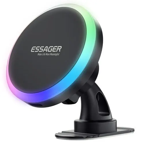 Essager Magnetic Wireless Charger Car Phone Holder 15W photo review