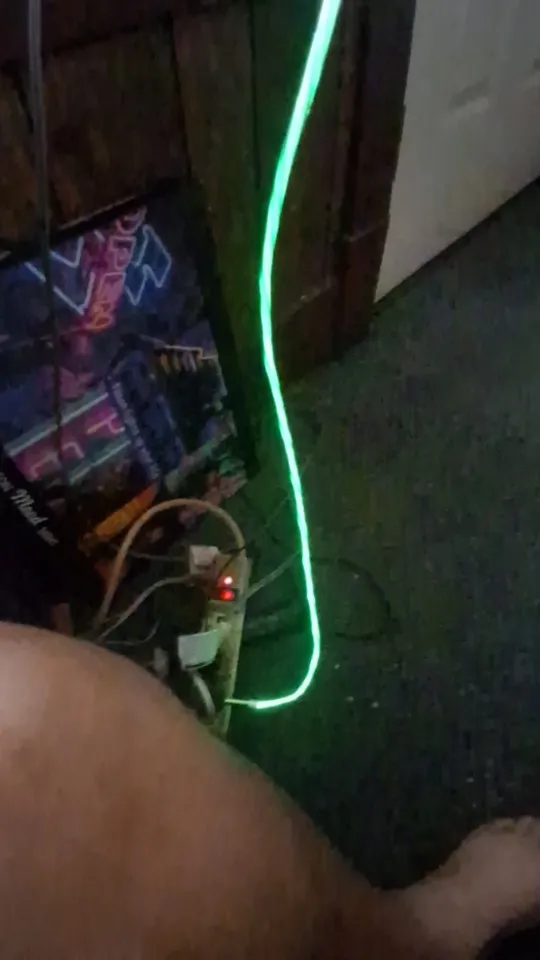 Glowing LED 3 IN 1 Cable For Samsung photo review