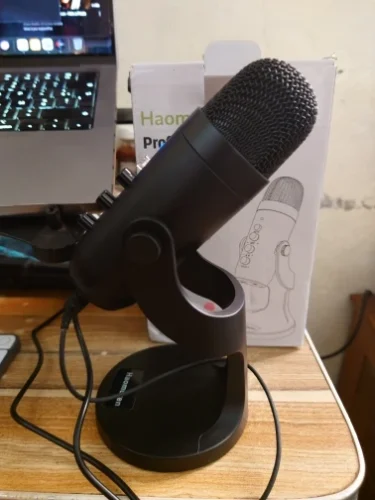 Haomuren USB Microphone for PC Mac Gaming Recording photo review