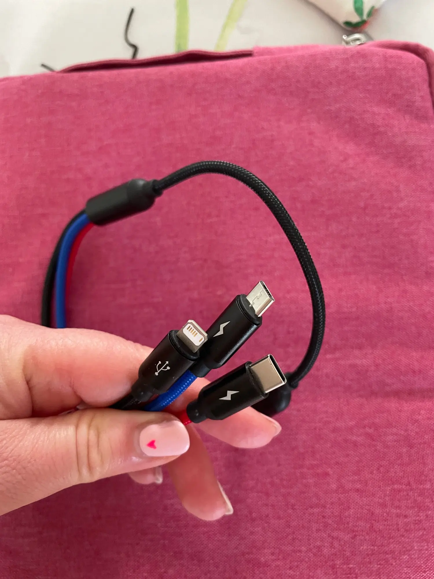 Baseus 3 in 1 USB Cable Type C photo review