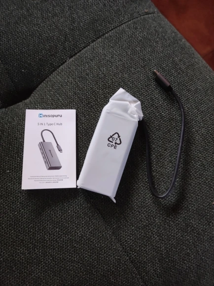 Minisopuru USB HUB 10Gbps USB Type c 3.2 photo review