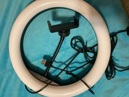 10inch Selfie Ring Light with Optional Tripod, Photography photo review