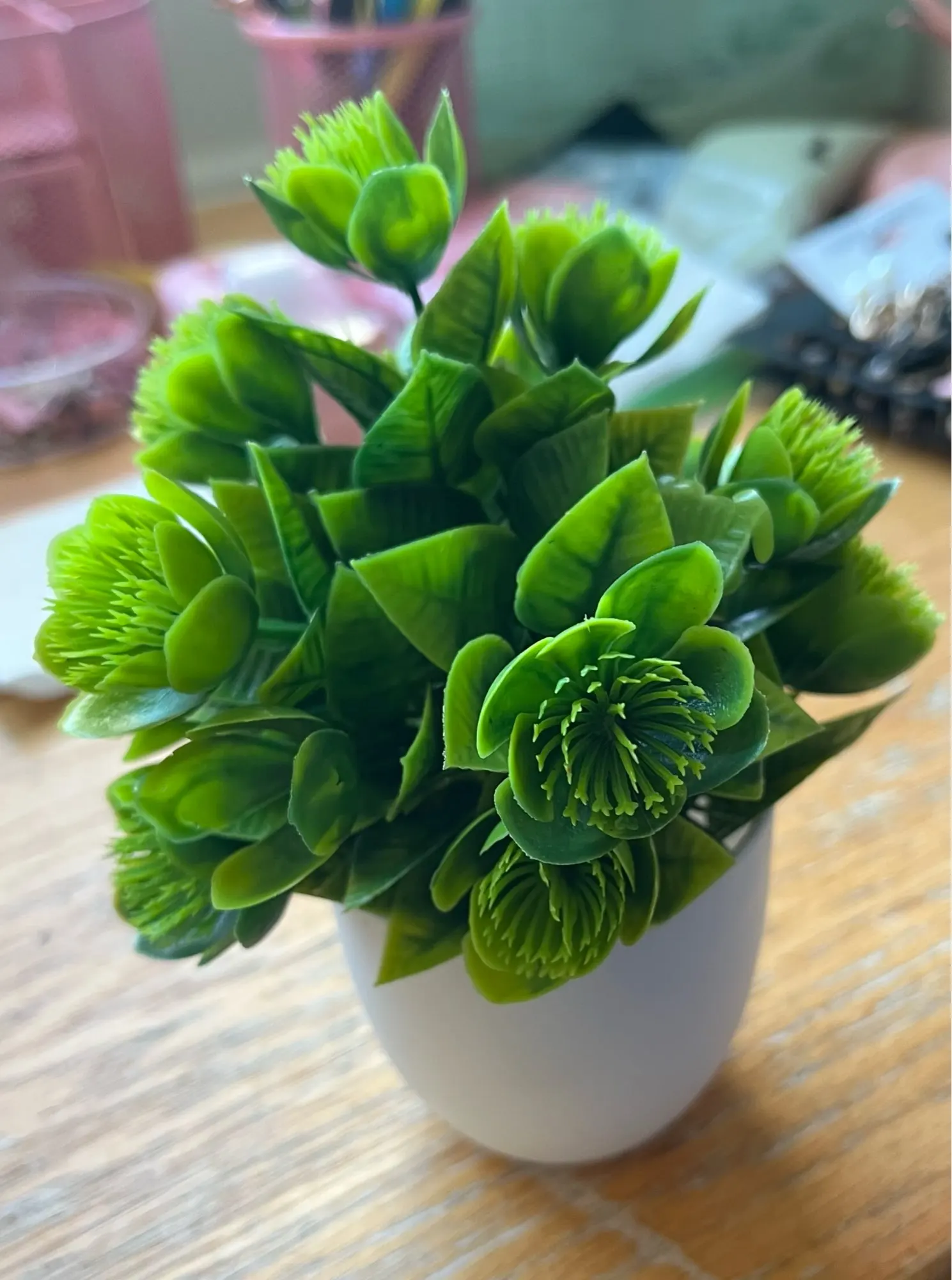 1pc Artificial Plants with Plastics Pots Perfect Greenery photo review