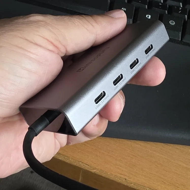Minisopuru USB HUB 10Gbps USB Type c 3.2 photo review