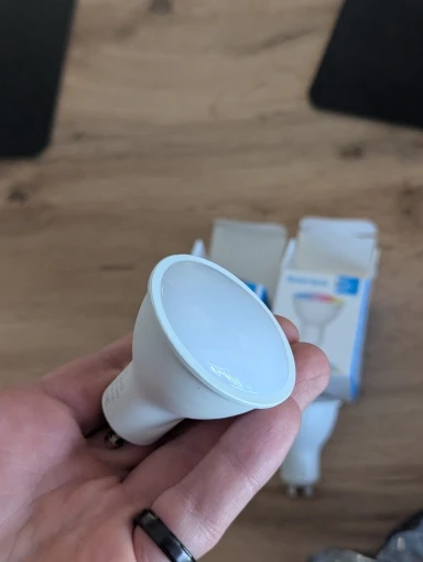 GU10 Zigbee/Wifi Led Light Bulb RGB CW WW photo review