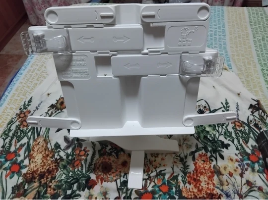 Reading Bookshelf Adjustable Rotatable Lifting Landing Reading Portable photo review