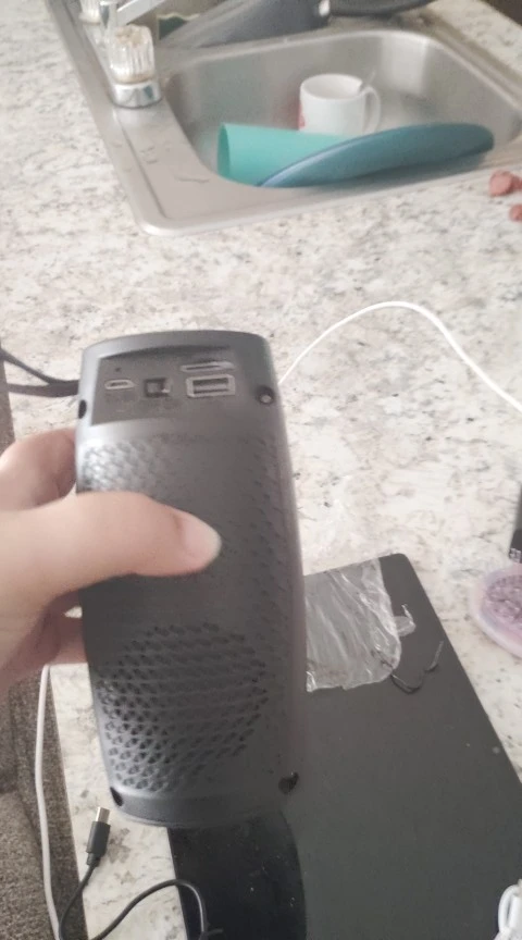 BT-1202 Portable Bluetooth Speaker - 360° Colorful LED photo review