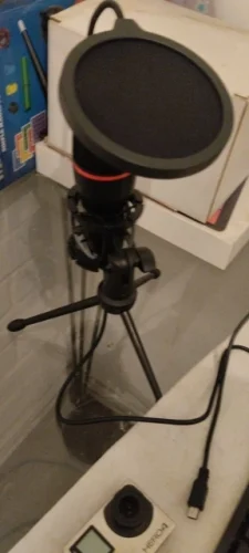 Condenser Microphone USB Wired For PC Laptop Computer photo review