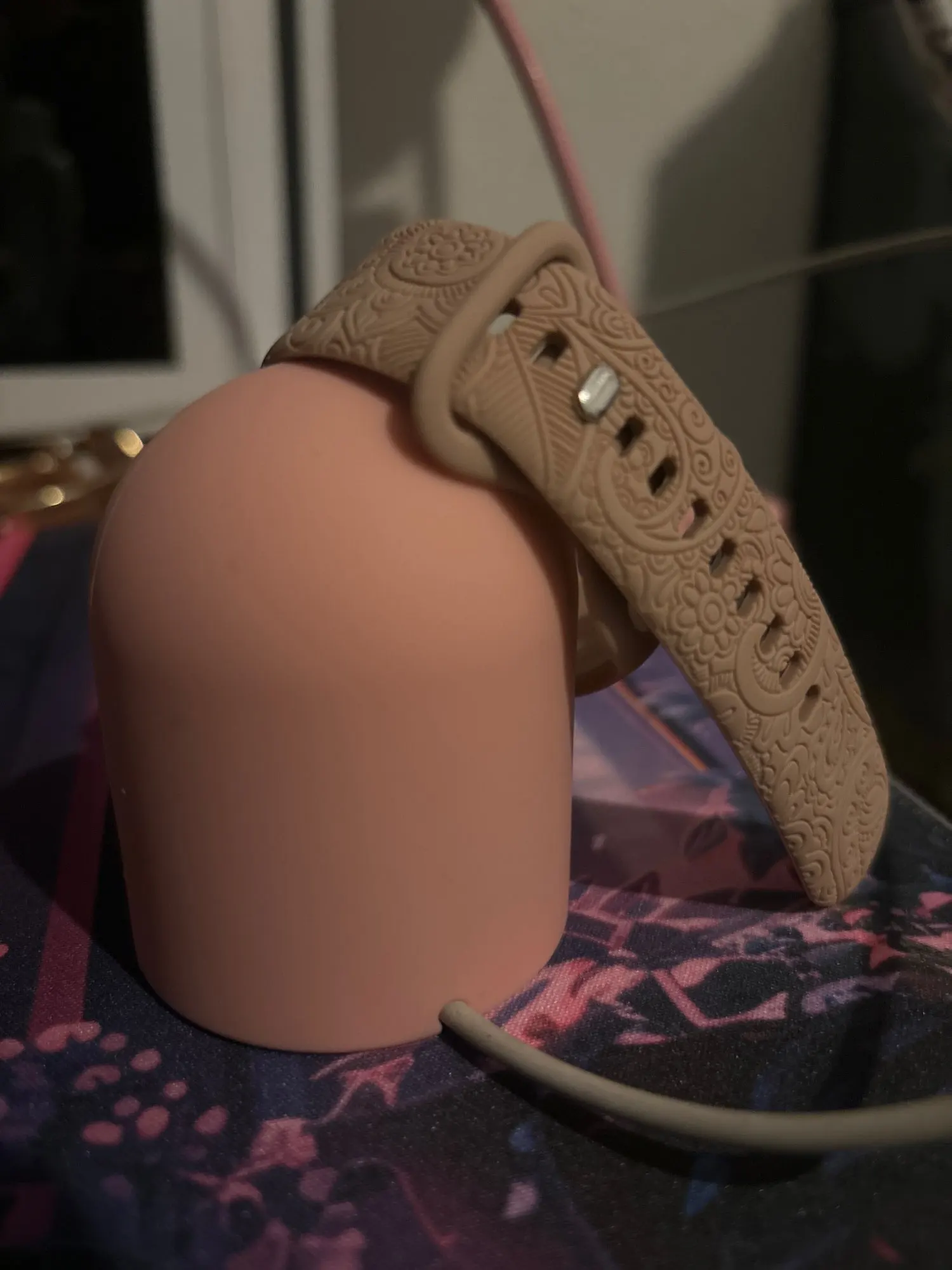 Alarm Clock Wireless Chargers Pad Phone Bedroom Lamp photo review