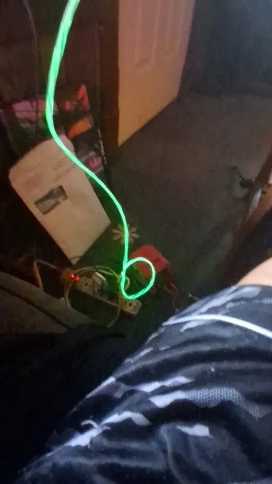 Glowing LED 3 IN 1 Cable For Samsung photo review