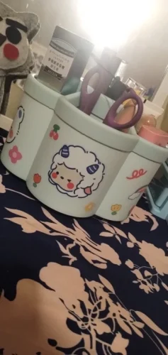 Rotating Desk Organizer - Multi-Compartment Storage Caddy, Durable photo review