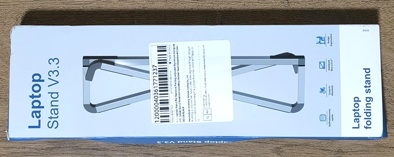 Laptop Stand For Macbook Folding Adjustable Aluminum Computer photo review