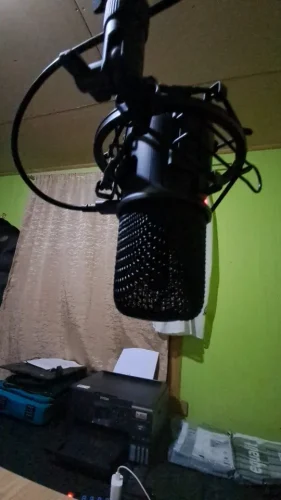 HyperX SoloCast Gaming Microphone Pro Electronic Sports Tap-to-Mute photo review