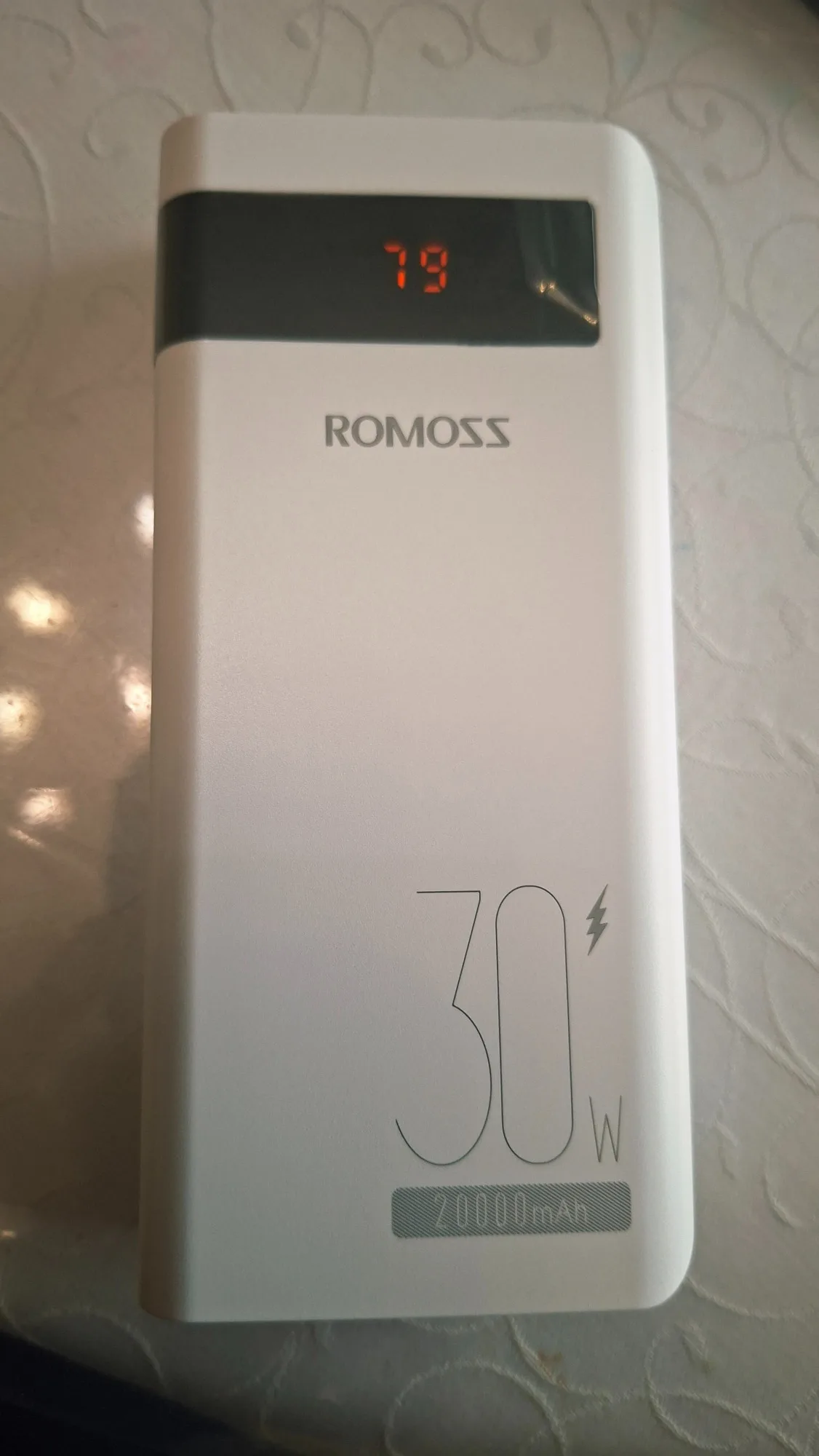 ROMOSS Sense 6PS PRO 20000 mAh Power Bank photo review
