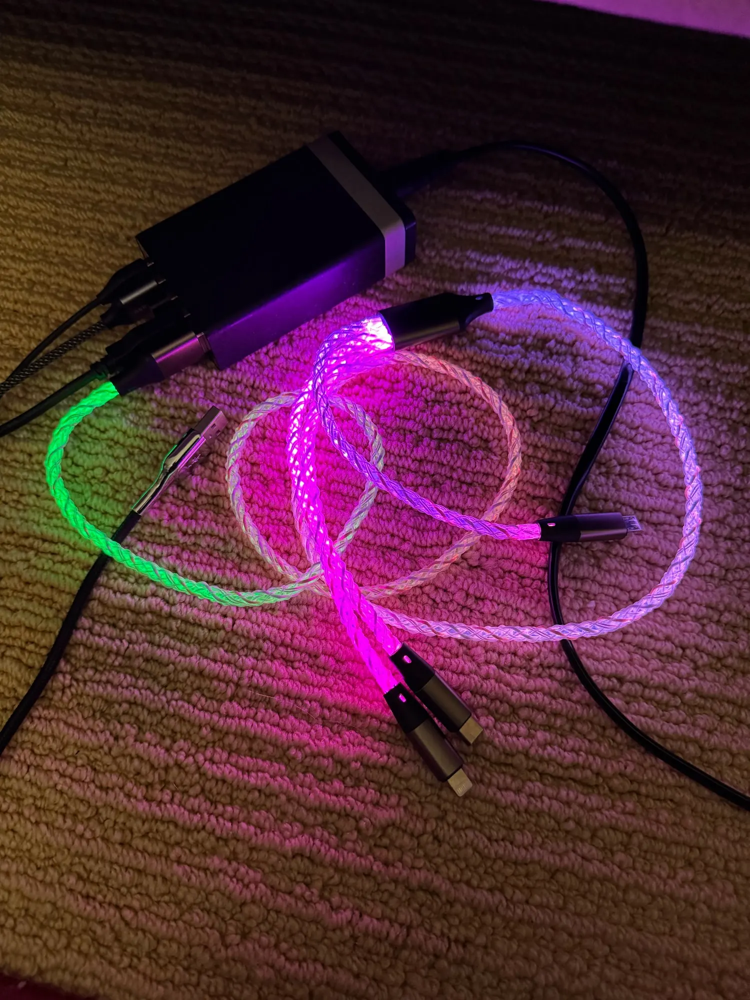 66W Fast Charging Cable For Huawei iPhone Xiaomi photo review