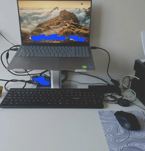 Baseus Laptop Stand for Macbook Air Pro Foldable photo review