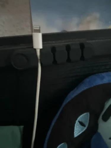 MOHAMM 1 Piece Cute Cable Organizers Holder Clips photo review