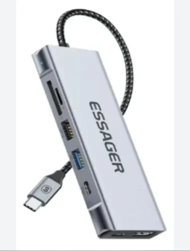 8-IN-1 USB HUB With Disk Storage Function PD100W photo review