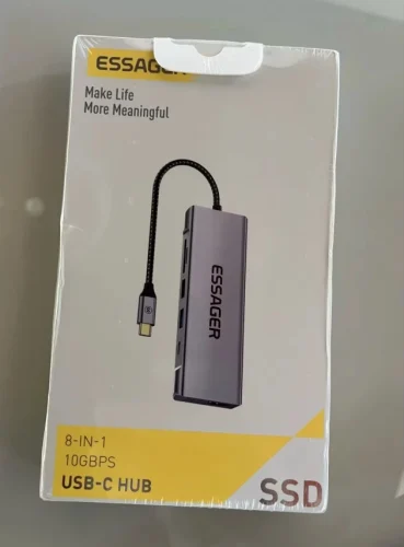 8-IN-1 USB HUB With Disk Storage Function PD100W photo review